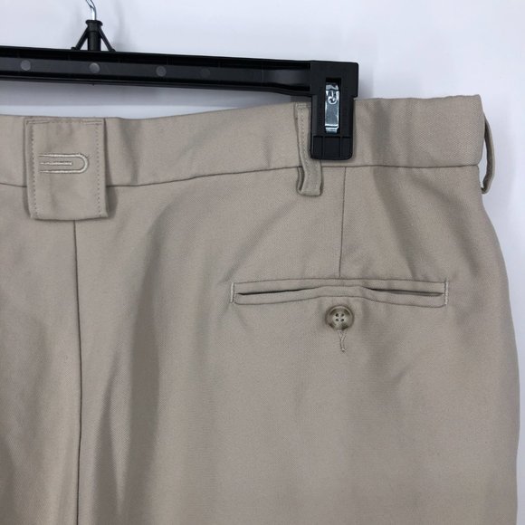 Dockers Golf Shorts Size 40 Mens Flat Front Chino Casual Khaki - Picture 6 of 6